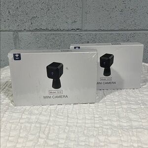Mini Camera works with WiFi - Black 2 for‎ price of one